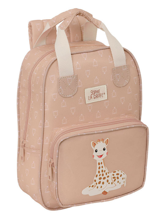 Σχολική Τσάντα Sophie La Girafe Μπεζ 20 X 28 X 8 Cm