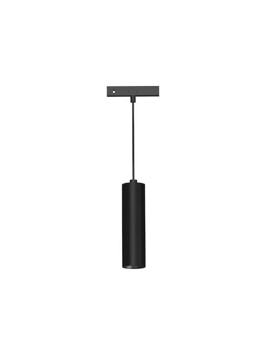 Aca Pendant Light with Warm White Light Black