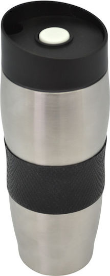 Ποτηρι Θερμος Inox Μαυρο 380ml Ankor