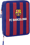 Rucksack Federmäppchen F.C. Barcelona 24/25 Burgunder Navy Blau