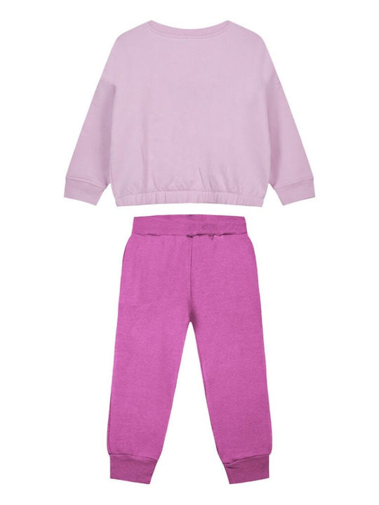 Energiers Kids Sweatpants Set Purple