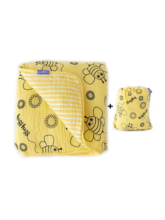 Milk&Moo Swaddle Blanket 90x110cm Milk&Moo Swaddle Blanket 90x110cm