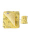 Milk&Moo Decke zum Einwickeln Yellow Gelb 90x110cm.