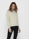 Only Women's Sweater Ecru