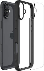 Spigen Ultra Hybrid Back Cover Πλαστικό Matte Black (iPhone 16)