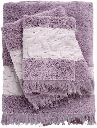 Das Home Σετ 3τμχ 0744 Lilac Βάρους 550gr/m² Das Home Σετ 3τμχ 0744 Lilac Βάρους 550gr/m²