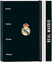 Real Madrid Klemmbrett mit 4 Ringen für Papier A4 Weiß Real Madrid Klemmbrett mit 4 Ringen für Papier A4 Weiß