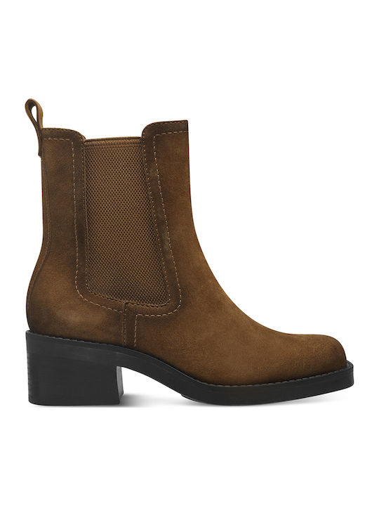 Tamaris Leder Damen Chelsea Stiefeletten mit mi...