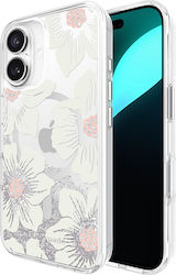 Kate Spade New York Carcasă Iphone 16 cu Glitter Lichid Magsafe Hollyhock Floral Kate Spade New York Carcasă Iphone 16 cu Glitter Lichid Magsafe Hollyhock Floral