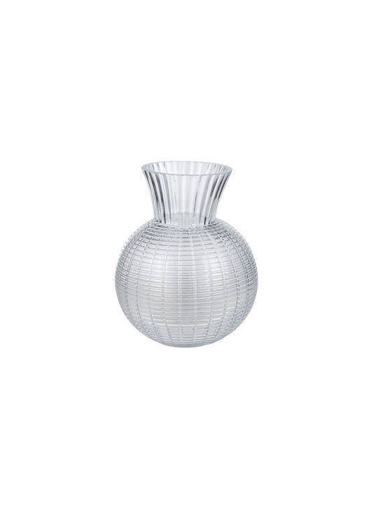 Diafano Decorative Vase Transparent 21x21x25cm