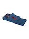 Greenwich Polo Club 2801 Towel from 100% Cotton in Blue Color 40x60cm 2pcs