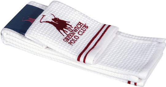 Greenwich Polo Club 2805 Handtuch aus 100% Baumwolle in Rot Farbe 40x60cm 2Stück