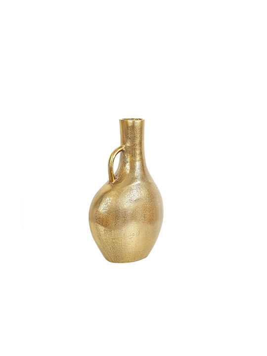 Romimex Decorative Vase Gold 21x12x35cm