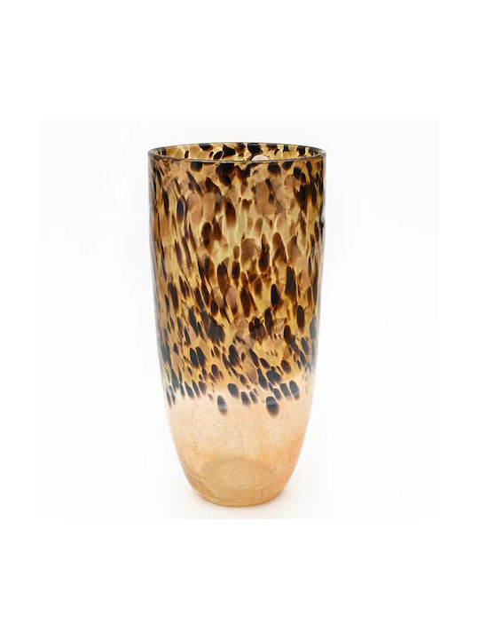 Romimex Decorative Vase Black 18x18x37cm