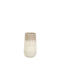 Romimex Decorative Vase Beige 14x14x23cm