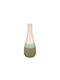 Romimex Decorative Vase Green 11x11x30cm