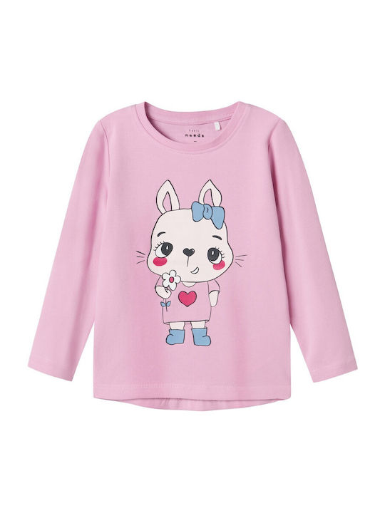 Brand Kids Blouse Long Sleeve Pink