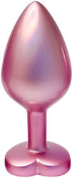 Dream Toys Gleaming Πρωκτική Σφήνα Medium Ροζ 8.3cm