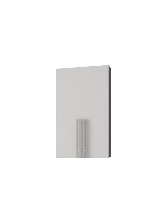 Drop Badezimmerspiegel mit Schrank 40x68cm Gray