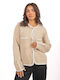 Ellen Damen Jacke Beige