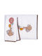 Greenwich Polo Club Set Babyhandtücher 2 Stück Coffee Brown - White Gewicht 400gr/m²
