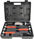 Awtools Metal Flyer Set 7pcs /black Line Suitcase
