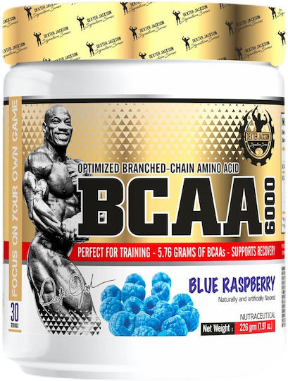Декстър Джаксън Сигнатурна Серия Златна Серия BCAA 6000 232 Грама Синя Малина