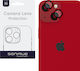Sonique Camera Protection Tempered Glass Red fo...