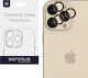 Sonique Προστασία Κάμερας Tempered Glass Χρυσό για το iPhone 13 Pro, iPhone 13 Pro Max