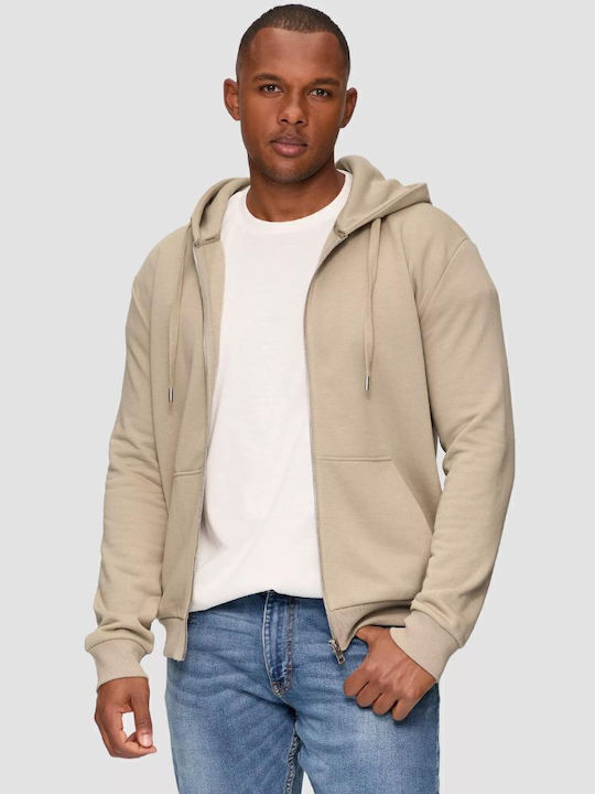 s.Oliver Суитшърт с Качулка Beige