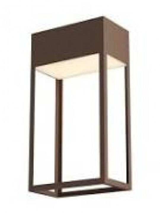 Redo Group Wall-Mounted Outdoor Light LED IP65 20W with Warm White Light 16x9x30εκ.