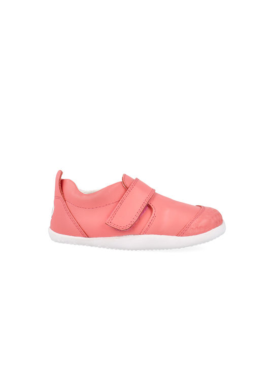 Bobux Kids Sneakers with Scratch Coral