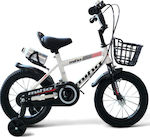 Miko 14" Kids Bicycle BMX White