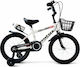 Miko 18" Παιδικό Ποδήλατo BMX Λευκό
