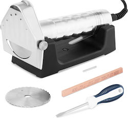 Elektrisches Messer Kebab Fleisch Glatt Gezackter Schärfer Ständer 0-6 mm 80 W