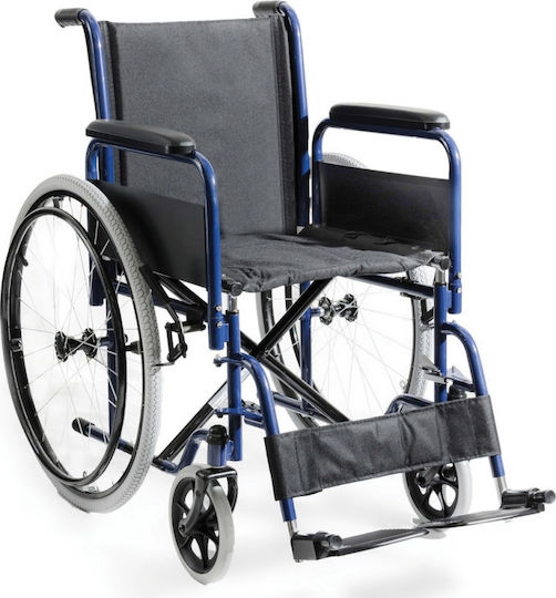 Alfa Care Scaun cu rotile Pliabil 46cm Albastru