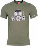 Pentagon Ageron T-Shirt Gasmaske Oliv