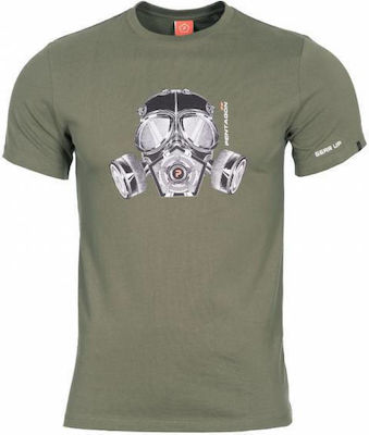 Pentagon Ageron T-shirt Gas Mask Olive