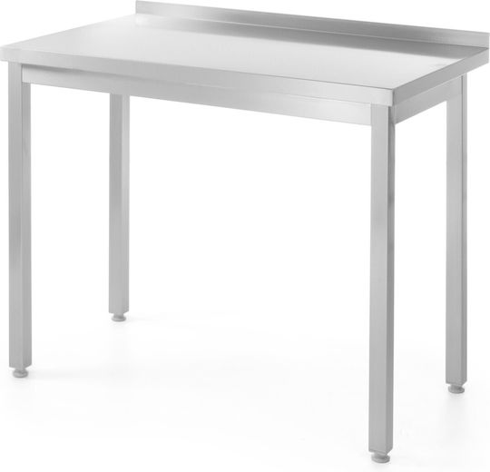 Steel Wall-mounted Kitchen Worktop Edge 120x60 Cm Hendi 811252