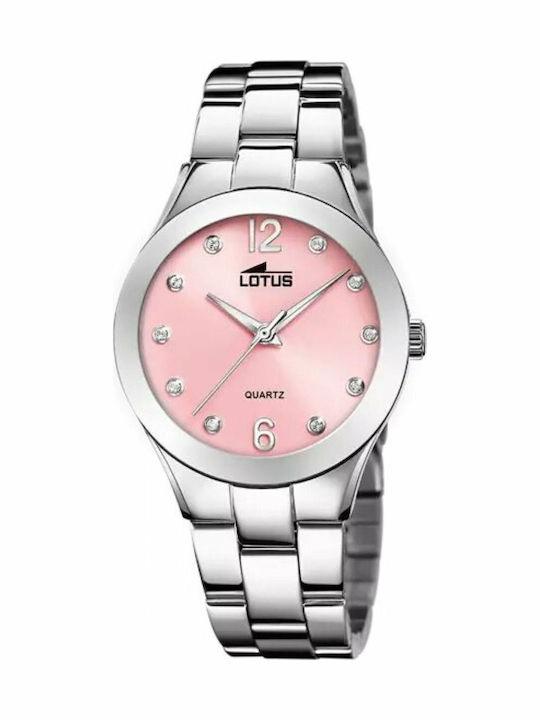 Lotus Watches Women's Watch with Silver Metal B...