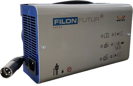 Φορτιστής Μπαταριών Αμαξιδίων-scooter Filon Futur 24v 8a