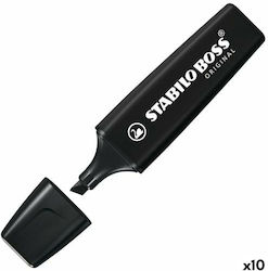 Stabilo Textmarker Black 10Stück