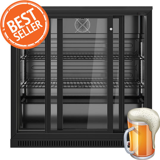 Lappas Frigider Frigidere pentru băuturi pentru bere 220lt Cu două uși Înălțime83.5xLățime90xAdâncime50.5cm