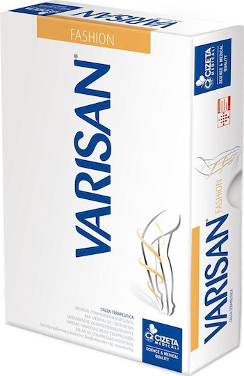 Varisan Fashion Socks Calf High Graduated Compression 23-32 mmHg Black