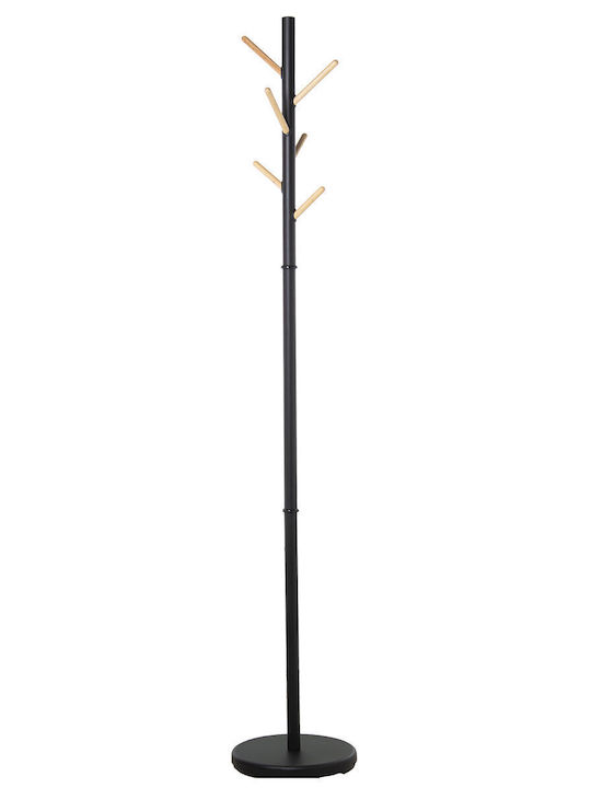 Alexandra House Living Coat Rack Black 180cm