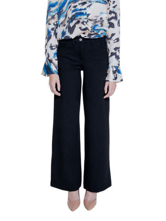 Guess Women's Fabric Trousers Black