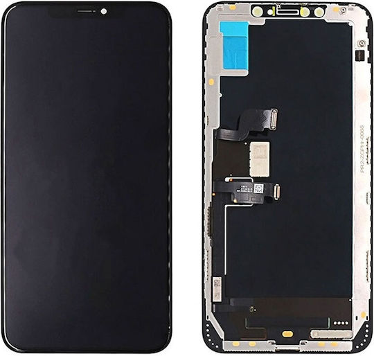 Οθόνη Lcd + με Μηχανισμό Αφής για iPhone XS Max (Μαύρο)