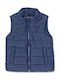 Kids' Casual Jacket Sleeveless Cave Blue