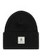 Kids Beanie Knitted Black