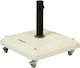 Lianos Umbrella Stand made of Cement White